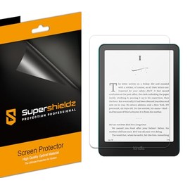 (3 Pack) Supershieldz Clear Screen Protector for Kindle Paperwhite & Kindle Paperwhite Signature Edition 7-inch (12th Generation - 2024 release) / Kindle Paperwhite 6.8-Inch (11th Generation, 2021), High Definition Clear Shield (PET)