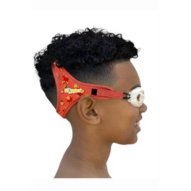 Frogglez-Daniel Tiger Anti-Fog Swimming Goggles for Kids under 10 (Ages 3-10) Recommended by Olympic Swimmers; Premium Pain-Free Strap