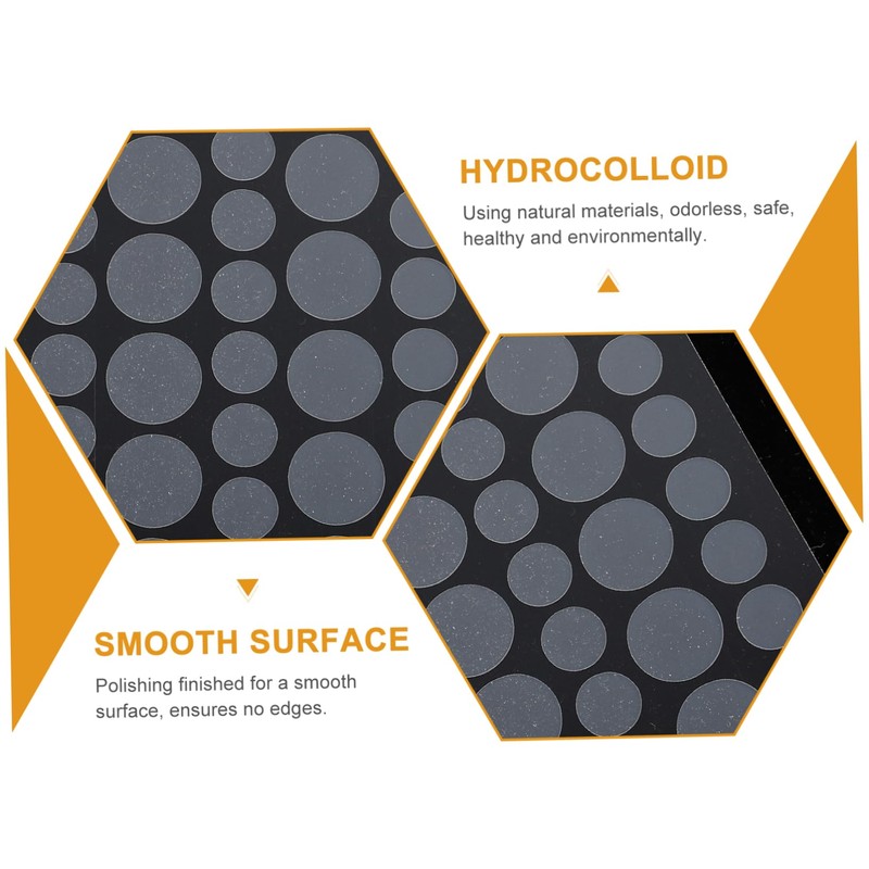 Healeved 216pcs Hydrocolloid Patches Invisible Hydrocolloid Stickers for Pimple Removal