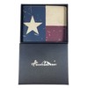 Custom Proud Veteran Distressed Texas Flag Bi-fold Wallet