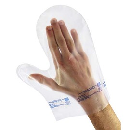 Papstar PE Fäustling Handschuhe ''Clean Hands'' (100 Stück)