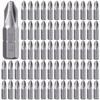 Yaocom 100 Pack Reduced Phillips Drywall Screwdriver Bits 1 Inch