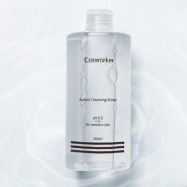 Hypoallergenic, mildly acidic, natural cleansing water for sensitive skin, Cosworker 300ml / 저자극 약산성 민감성 피부용 천연 클렌징워터 코스워커 300ml