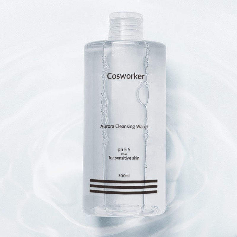 Hypoallergenic, mildly acidic, natural cleansing water for sensitive skin, Cosworker