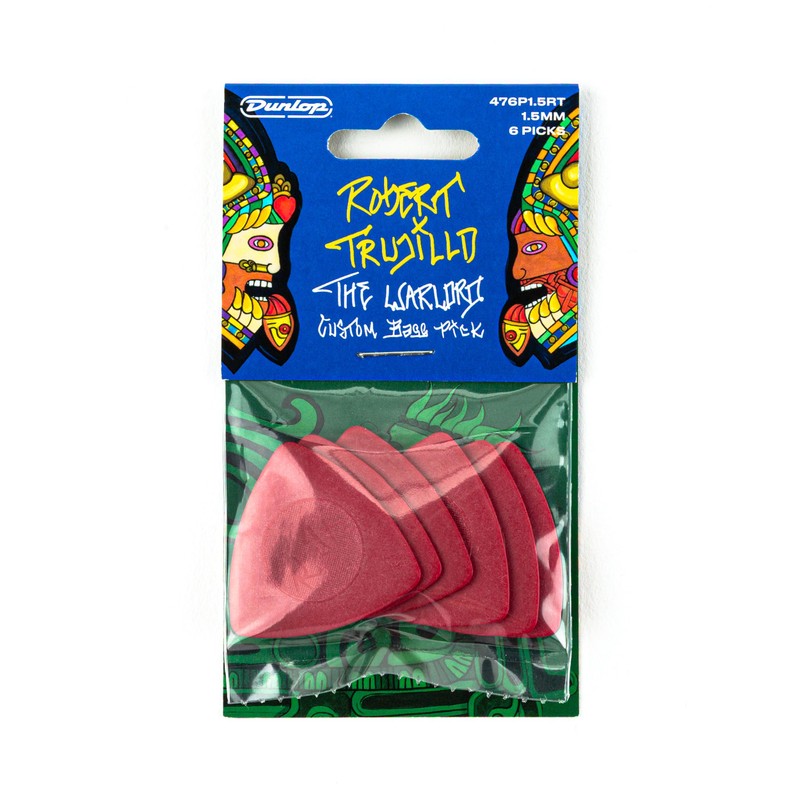 Robert Trujillo Warlord Custom Bass Pick - 6 Pack