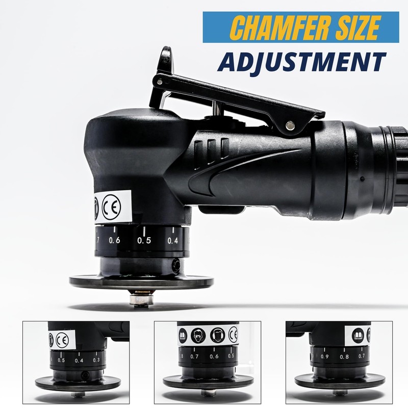 Mini Chamfering Tool 45 Degree Handheld Metal Deburring Trimming Chamfering