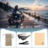 SOL PRO Powersport Sunglasses, Motorcycle Riding Safety Goggles, UV400 Anti-Fog,