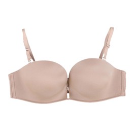 Victoria's Secret Bra Bombshell Add 2 Cups Convertible Straps (Nude, 32A)