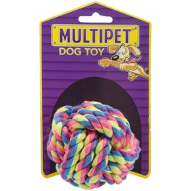 Multipet 2.5" Nuts for Knots Dog Toy
