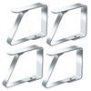 Blooven Large Tablecloth Clips 4 Pack Stainless Steel Table Cover
