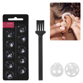 for Oticon Hearing Aid Domes,11pcs 8mm/0.31inch for Oticon Hearing Aid Accessories,Open Dome Hearing Aid Earbud, Open Domes Layer Replacements