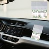2026 Peel and Stick Calendar Stickers Hanging Mini Calendar Card
