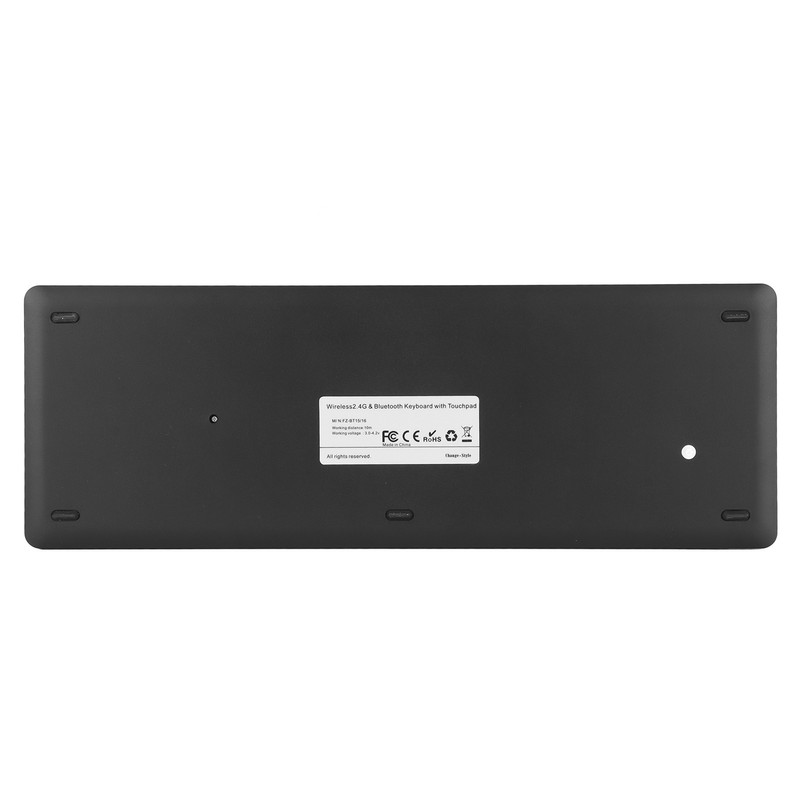 Wireless Keyboard Numeric Touchpad 2.4Ghz Wireless Portable RGB Backlit Plug