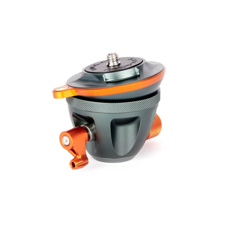 3 Legged Thing Levelhed Leveling Base - Metallic Slate Gray