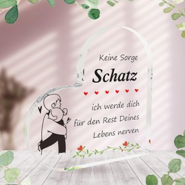 Anniversary Gift For Him, Valentine's Day Gift For Him, Anniversary Gift For Him, I Love You Gifts For Women, Relationship Gift, Heart-Shaped Paperweight