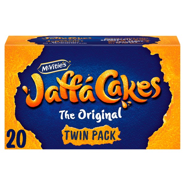 McVitie's Twin Pack Jaffa Cakes, 20 Cakes, 244 g (Pack of 1)