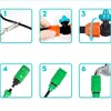 5m Garden Irrigation Kit 9/12 Hose Spray Nozzle Automatic Watering