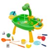 Pretend Wash-up Kitchen Sink Play Set,Kitchen Sink Toys with Tableware