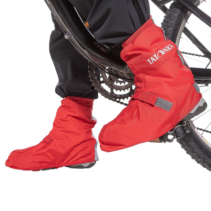 Tatonka Unisex - Adult Velo Gaiter Tendon Boots, Red, S
