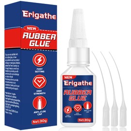 Rubber Glue, 30g Glue for Rubber, Shoes, Metal and Plastic, Bonding Between Rubber and Rubber,Rubber and Other Materials