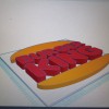 Burger King 8 Inch Diameter Burger King(OLDER VERSION) 3D Printed