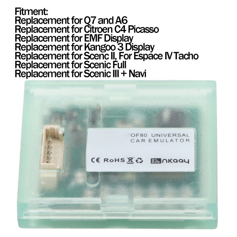 Universal Car Emulator Plastic Lightweight Automobile Assembly Replacement for Kangoo