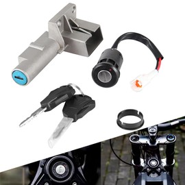 Motorcycle Ignition Switch for Sur Ron Ignition Switch Lock Cylinder Ignition Starter Switch with 2pcs Key Front Lock for Electric Dirt Bike for Surron/Sur-Ron S/Sur Ron X / X160 / X260 /Light Bee