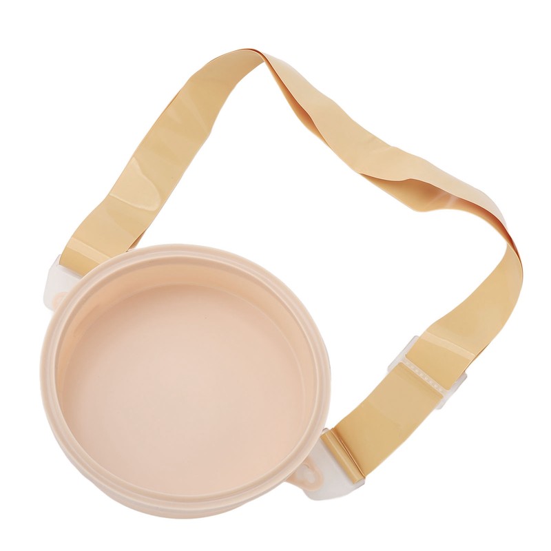 Stoma Ostomy Bath Cover Waterproof Adjust Belt Silicone Sealing Ring