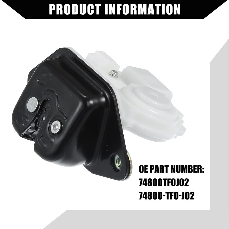 X AUTOHAUX 74800-TF0-J02 / Rear/Tailgate Trunk Lid Lock Actuator for