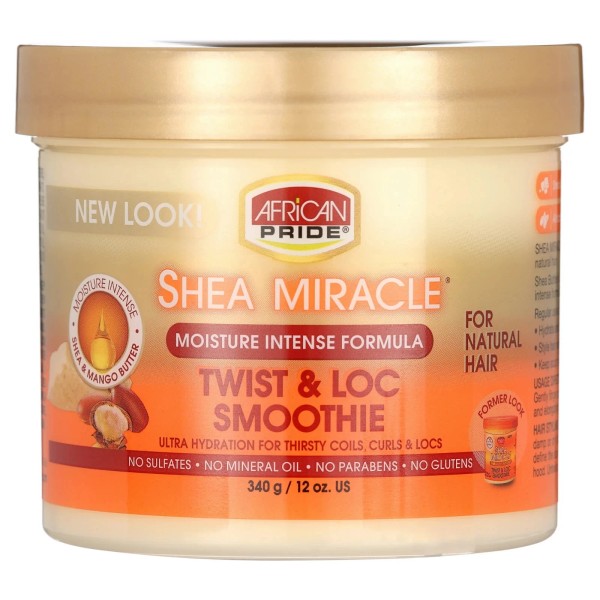African Pride Shea Miracle Moisture Intense Twist & Loc Smoothie