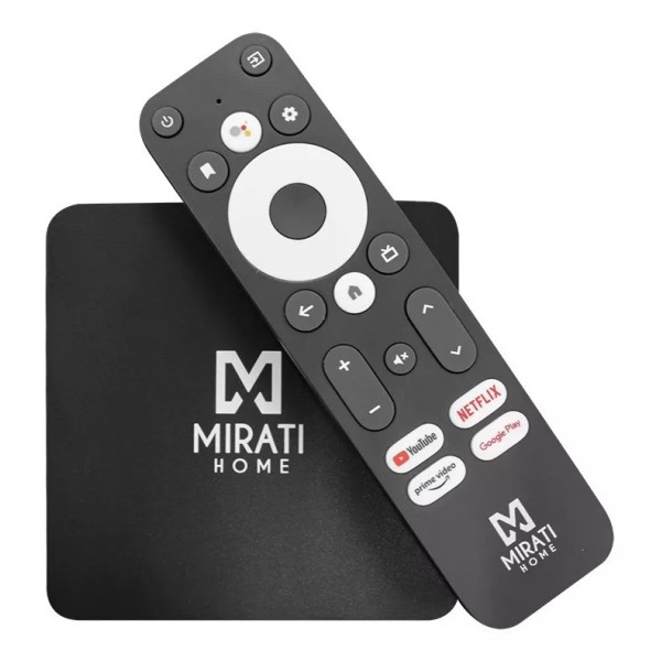 Mirati Home Smart Tv Box Mirati Home Control Por Voz Full Hd 1gb Ram 8gb Almacenamiento. Bluetooth Wifi Hdmi Modelo MTB001