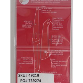 Starfrit Multiprep Knife Cheese Knife New Sealed 4.5'' Kitchen White