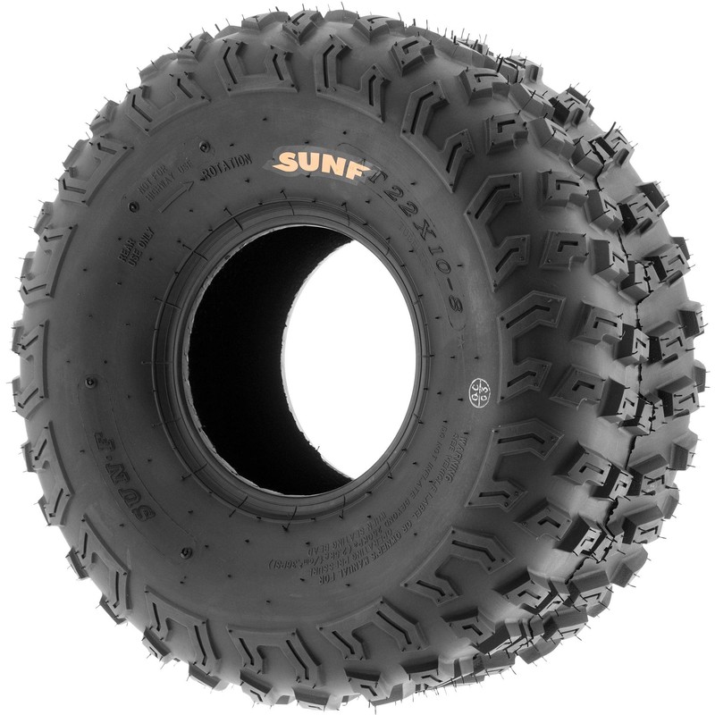 SunF 22x10-8 22x10x8 Knobby ATV UTV Tire 6 PR Tubeless