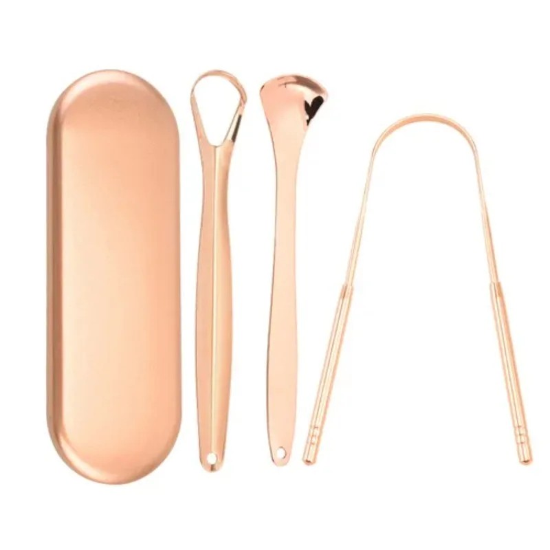 Stainless Steel Tongue Scraper for Daily Oral Care – Reusable