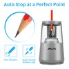 JARLINK Electric Pencil Sharpener, Heavy-Duty Helical Blade to Fast Sharpen,