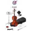 D’Luca Meister Student Violin School Package 4/4 DL-250-44-PACK