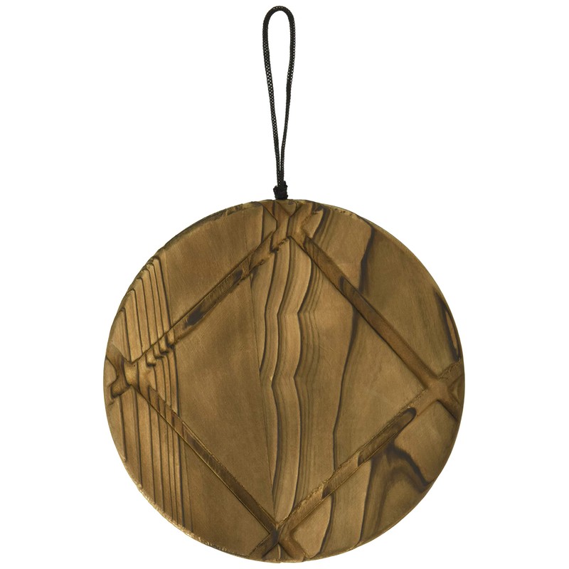 arufakkusu Trivet, Wood Grain 18 × 18 × 1.5 cm Folk Art Pot