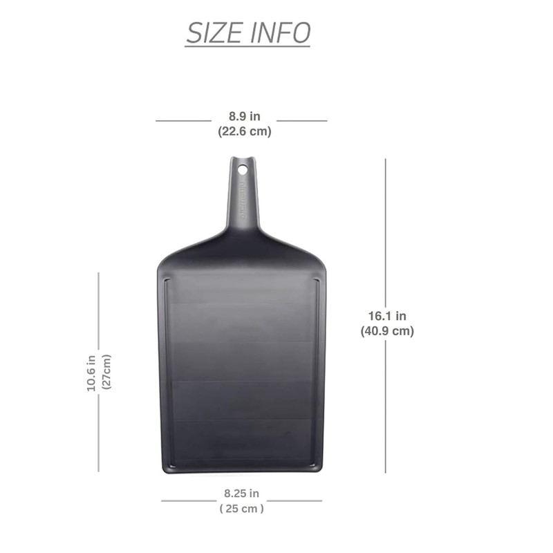 Kitchen 16" Long Non Slip Cutting Board with Easy Grip