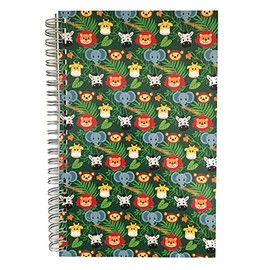 Coast Pop Spiral Notebook for Kids – 80-Page College Ruled Composition Notebook – 5.5 x 8.5 Inch Children’s Cute Notebook – Colorful Designs – Ideal for Writing, Notes, Journal – Made in the USA (Zoo)