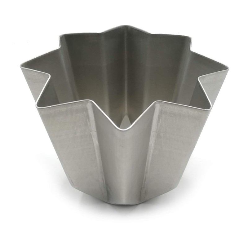 Erretre Srl Professional Baking Mould for Pandoro 1000 g Aluminium