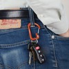 Nite Ize CSLA3-19-R6 SlideLock Carabiner Aluminum #3, Orange