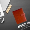 Carpeta de curpiel con block de 90 hojas de raya