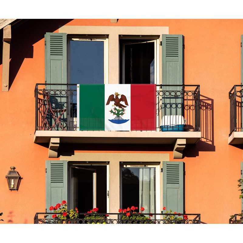 3×5 FT Old Mexico(1821-1832) Flag, Large 100D Former Mexican Empire
