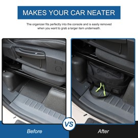 Tumukiw Compatible with Ineos Grenadier 2020-2024 Under Seat Storage Bag, Customized Oxford Cloth Driver Passenger Underseat Hidden Organizer Tool Box Organizer with Anti-slip and Handle (1PCS)