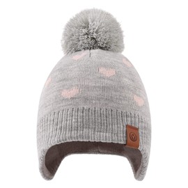 XIAOHAWANG Baby Knitted Winter, Boy’s Warm Children's Hat, Beanie Hat, Thick Winter Hat for Autumn, Winter