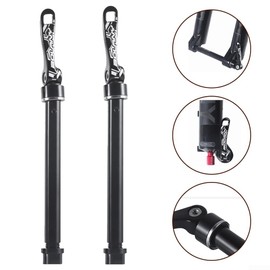 Bike Fork Thru Axle Aluminum Alloy Front Fork Quick-release Thru-axle Rod 15Mm X 100110Mm Precise Threads Compatibility(15 * 100)