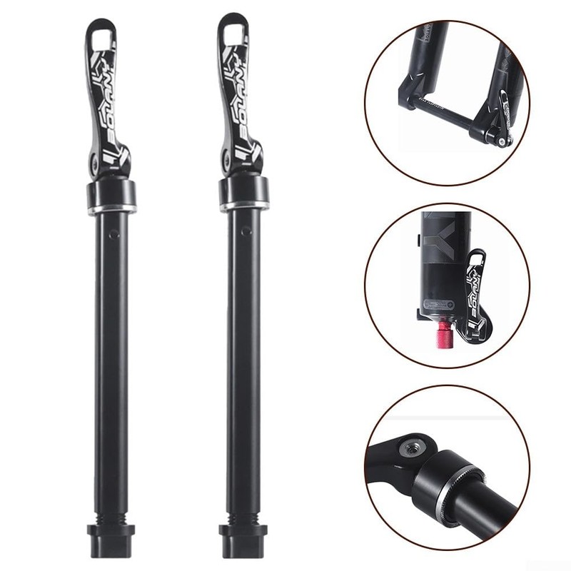 Bike Fork Thru Axle Aluminum Alloy Front Fork Quick-release Thru-axle
