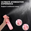 Portable Refillable Spray Bottle, Ergononic Design Atomizer with Continuous Spray
