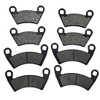 RAYANA Left Right Front Rear Brake Pads Compatible for Polaris