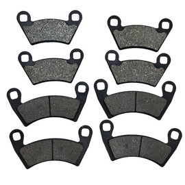 RAYANA Left Right Front Rear Brake Pads Compatible for Polaris Ranger 500 570 700 800 900 XP RZR 900 1910514 2202097 2202413